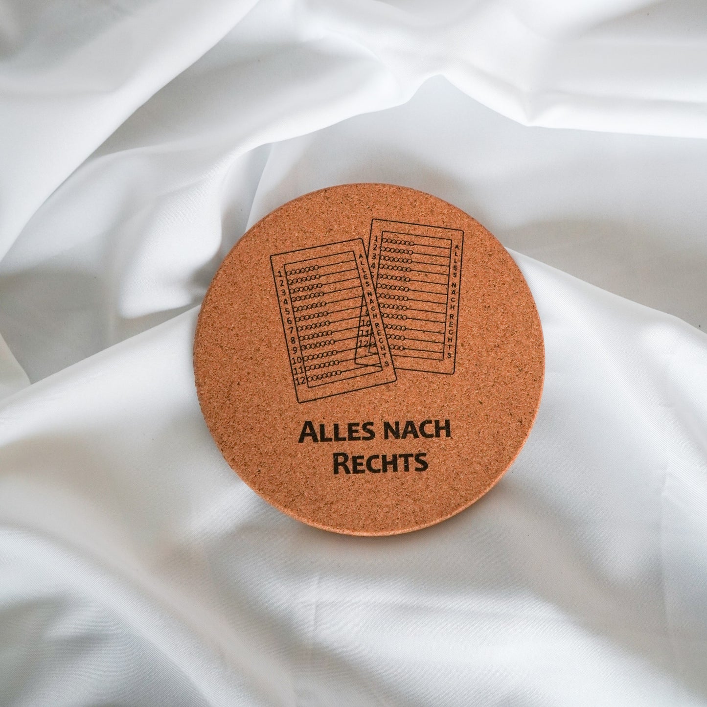 ALLES NACH RECHTS Würfelunterlage