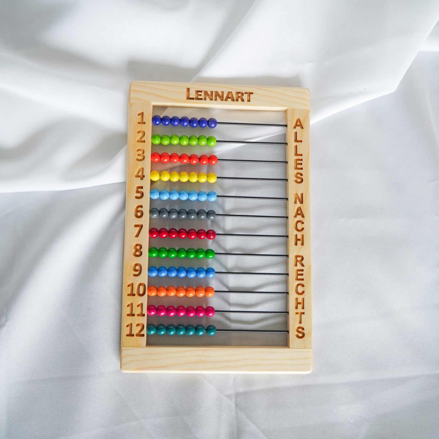 Alles Nach Rechts Spielplatte personalisiert