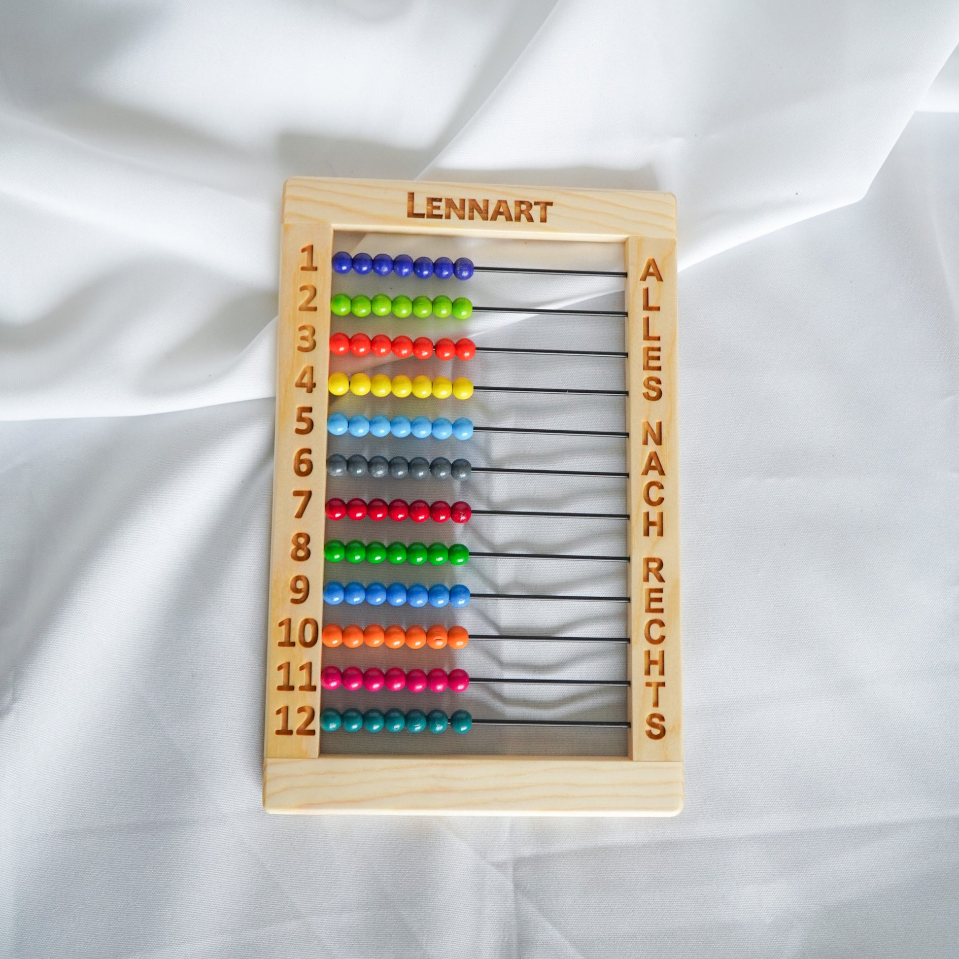 Alles Nach Rechts Spielplatte personalisiert