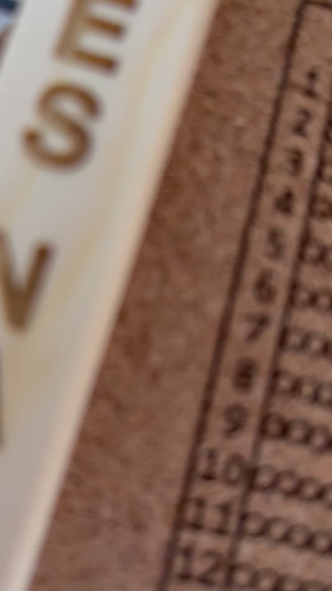 Alles Nach Rechts Spielplatte personalisiert